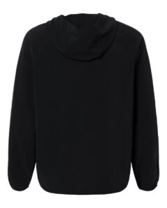 CORE365 CE520L Men’s UltraUVP Shoreline Long Sleeve Hooded Pullover – Black (back)