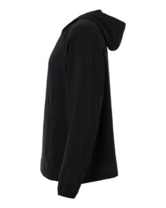 CORE365 CE520L Men’s UltraUVP Shoreline Long Sleeve Hooded Pullover – Black (side)