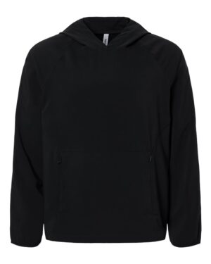 CORE365 CE520L Men’s UltraUVP Shoreline Long Sleeve Hooded Pullover – Black