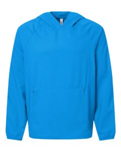 CORE365 CE520L Men’s UltraUVP Shoreline Long Sleeve Hooded Pullover – Electric Blue