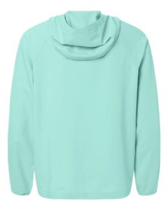 CORE365 CE520L Men’s UltraUVP Shoreline Long Sleeve Hooded Pullover – Sea Glass (back)