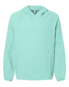 CORE365 CE520L Men’s UltraUVP Shoreline Long Sleeve Hooded Pullover – Sea Glass