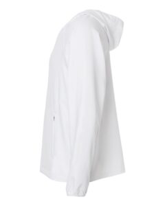 CORE365 CE520L Men’s UltraUVP Shoreline Long Sleeve Hooded Pullover – White (side)