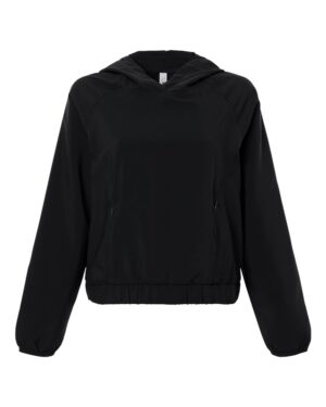 CORE365 CE520LW Women’s UltraUVP Shoreline Long Sleeve Hooded Pullover – Black