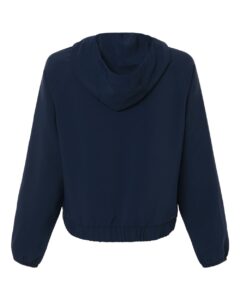 CORE365 CE520LW Women’s UltraUVP Shoreline Long Sleeve Hooded Pullover – Classic Navy (back)