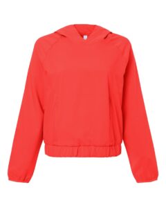 CORE365 CE520LW Women’s UltraUVP Shoreline Long Sleeve Hooded Pullover – Marina Red