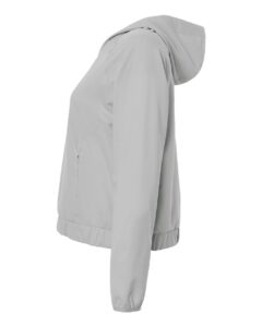 CORE365 CE520LW Women’s UltraUVP Shoreline Long Sleeve Hooded Pullover – Platinum (side)