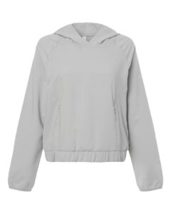 CORE365 CE520LW Women’s UltraUVP Shoreline Long Sleeve Hooded Pullover – Platinum