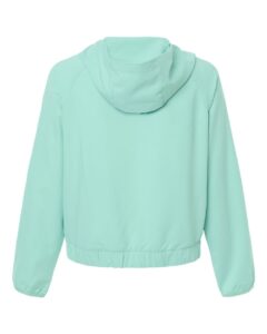 CORE365 CE520LW Women’s UltraUVP Shoreline Long Sleeve Hooded Pullover – Sea Glass (back)