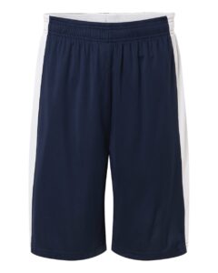 Team 365 TT115B Unisex Zone Performance Reversible Shorts – Sport Dark Navy/ White