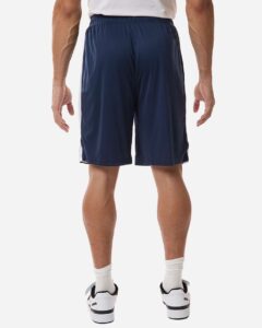 Team 365 TT115B Unisex Zone Performance Reversible Shorts – Sport Dark Navy/ White (on model back)