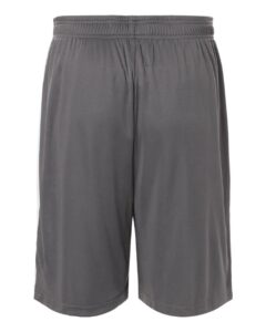 Team 365 TT115B Unisex Zone Performance Reversible Shorts – Sport Graphite/ White (back)