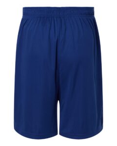 Team 365 TT115B Unisex Zone Performance Reversible Shorts – Sport Royal/ White (back)