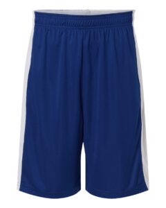 Team 365 TT115B Unisex Zone Performance Reversible Shorts – Sport Royal/ White
