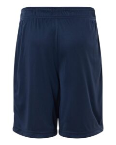 Team 365 TT115BY Youth Zone Performance Reversible Shorts – Sport Dark Navy/ White (back)