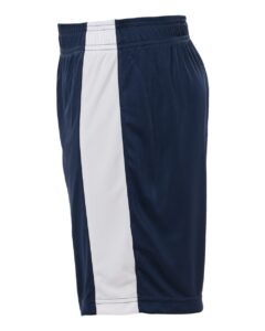Team 365 TT115BY Youth Zone Performance Reversible Shorts – Sport Dark Navy/ White (side)