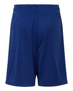 Team 365 TT115BY Youth Zone Performance Reversible Shorts – Sport Royal/ White (back)