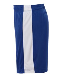 Team 365 TT115BY Youth Zone Performance Reversible Shorts – Sport Royal/ White (side)