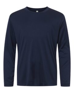 CORE365 CE10LY Youth Capital Performance Long Sleeve T-Shirt – Classic Navy