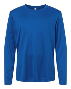 CORE365 CE10LY Youth Capital Performance Long Sleeve T-Shirt – True Royal