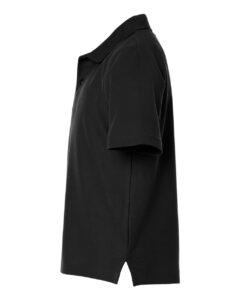 CORE365 CE106Y Youth Resolve CVC Performance Pique Polo – Black (side)