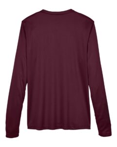 Team 365 TT11WL Women’s Zone Performance Long Sleeve T-Shirt – Sport Dark Maroon (back)