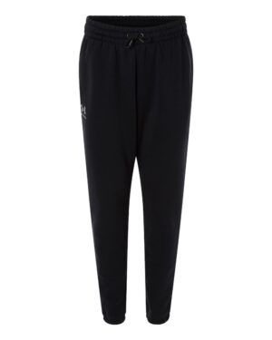 Under Armour 1373882 Men’s Icon Fleece Joggers – Black/ Pitch Grey