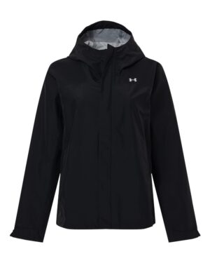 Under Armour 6009571 Women’s Cloudstrike Jacket – Black/ White