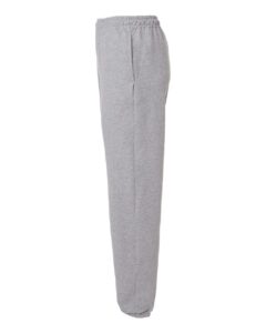 Gildan 18100 Unisex Heavy Blend™ Pocket Sweatpants – Sport Grey (side)