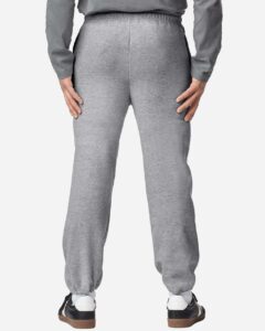 Gildan 18100 Unisex Heavy Blend™ Pocket Sweatpants – Sport Grey (on model back)