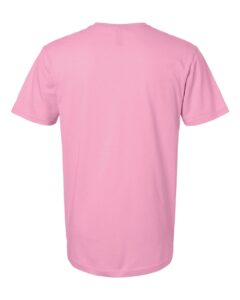 Gildan 64000 Unisex Softstyle® T-Shirt – Fan Candy Pink (back)