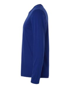Gildan 64400 Unisex Softstyle® Long Sleeve T-Shirt – Fan Deep Royal (side)