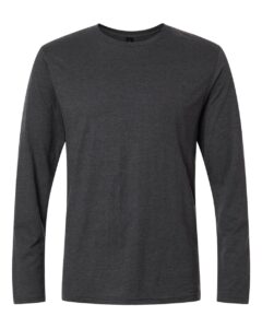 Gildan 64400 Unisex Softstyle® Long Sleeve T-Shirt – Heather Dark Grey