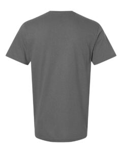 Gildan 64PLSMA Unisex Softstyle® Plasma Print T-Shirt – Charcoal (back)