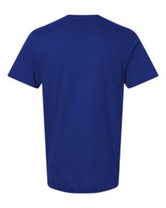 Gildan 64PLSMA Unisex Softstyle® Plasma Print T-Shirt – Fan Deep Royal (back)
