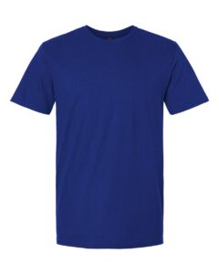 Gildan 64PLSMA Unisex Softstyle® Plasma Print T-Shirt – Fan Deep Royal
