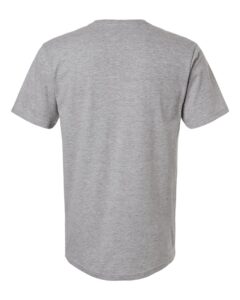 Gildan 64PLSMA Unisex Softstyle® Plasma Print T-Shirt – Sport Grey (back)