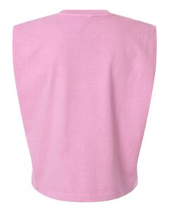 American Apparel 307GD Women’s Heavyweight Cotton Garment-Dyed Muscle Tee – Faded Powder Pink (back)