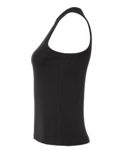 American Apparel BR2101 Women’s Baby Rib Fitted Tank – Black (side)