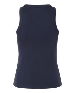 American Apparel BR2101 Women’s Baby Rib Fitted Tank – Navy (back)