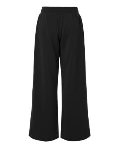 American Apparel FTP00 Women’s French Terry Wide Leg Pants – Black (back)