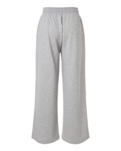American Apparel FTP00 Women’s French Terry Wide Leg Pants – Heather Grey (back)