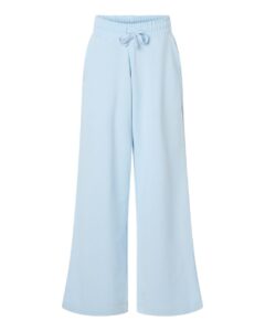 American Apparel FTP00 Women’s French Terry Wide Leg Pants – Powder Blue