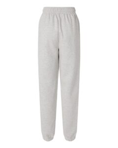BELLA + CANVAS 4737 Unisex 10 oz. Heavyweight Sweatpants – Vintage Heather Grey (back)