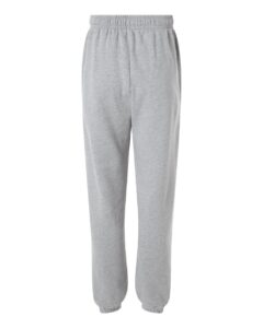 BELLA + CANVAS 3738 Unisex Sponge Fleece Sweatpants – Athletic Heather (back)