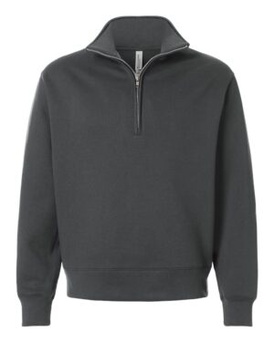 BELLA + CANVAS 4740 Unisex 10 oz Quarter-Zip Pullover Sweatshirt – Asphalt