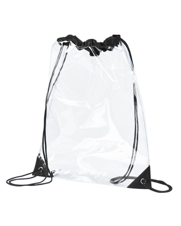BAGedge PVC Clear Drawstring Bag