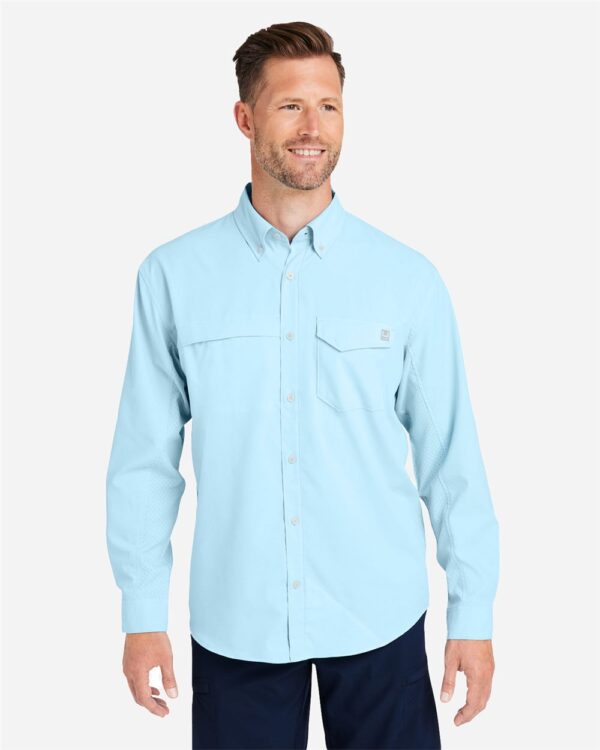 HUK Men’s Tide Point Pocket Fishing Shirt