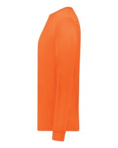 Augusta Sportswear 788 Unisex Nexgen Performance Long Sleeve T-Shirt – Electric Orange (side)