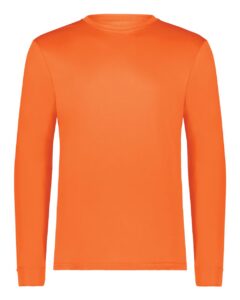 Augusta Sportswear 788 Unisex Nexgen Performance Long Sleeve T-Shirt – Electric Orange